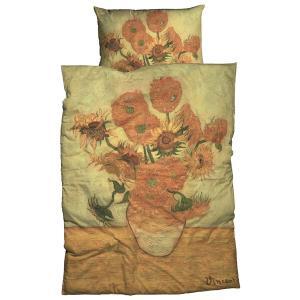Bettwäsche Sonnenblumen Satin