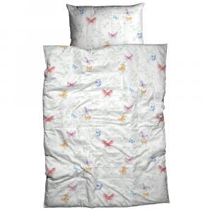 Bettwäsche Satin aus 100% Baumwolle und verdeckten Reißverschluss